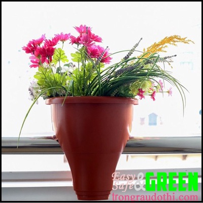 Chậu kẹp lan can giá rẻ