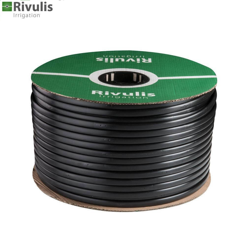 Dây tưới nhỏ giọt Rivulis 16mm, khoảng cách lỗ 40cm, 2l/h