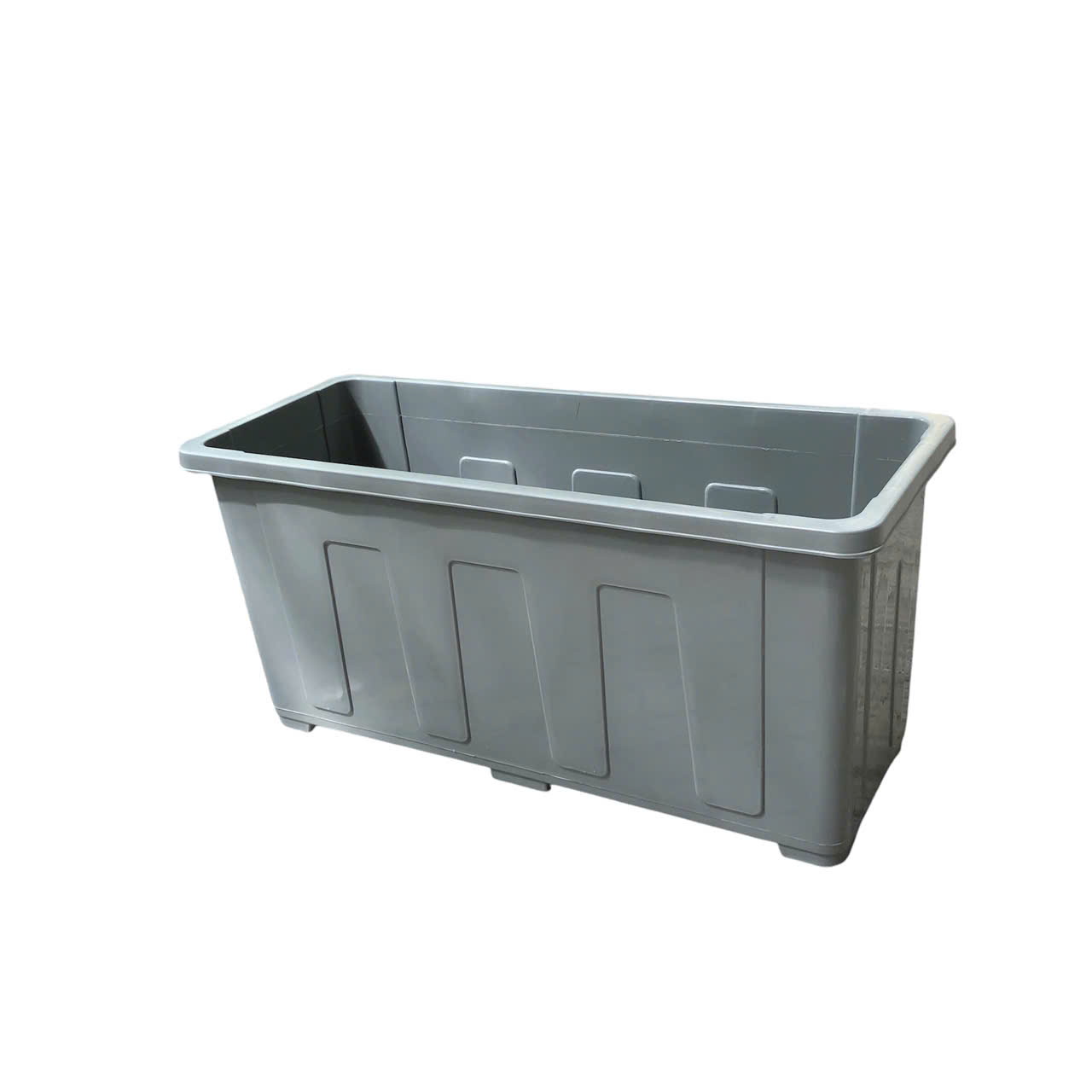 Bồn nhựa trồng cây 32 lít màu ghi