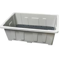 Chậu trồng rau 45 lít ghi, chậu Aquaponics, chậu trồng cà chua, cà tím