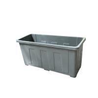 Bồn trồng cây 32 lít màu ghi làm từ nhựa PP bền đẹp rất chắc chắn