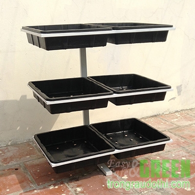 Giá đỡ khay trồng rau mầm