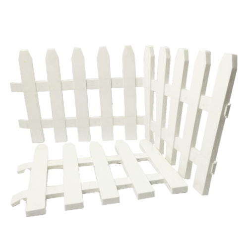 Hàng rào trang trí cao 20cm dài 1.6m, dùng cho vườn hoa, tiểu cảnh