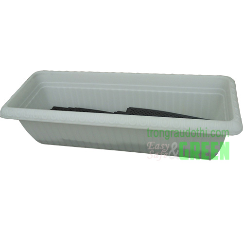 Chậu trồng rau hoa văn to - Ảnh 1