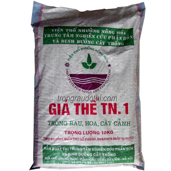 Giá thể HN.1 trồng rau sạch, 100% hữu cơ tơi xốp sử dụng lâu dài - Ảnh 1