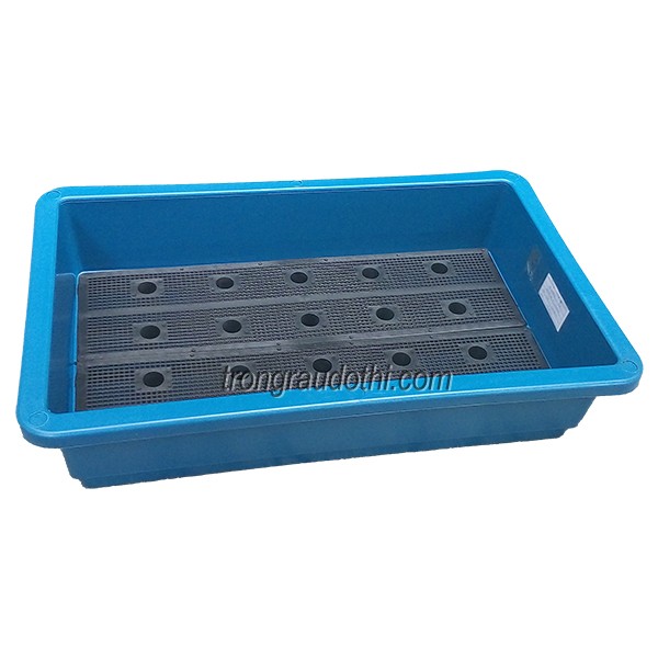 Khay trồng rau xanh nông, khay thông minh trồng rau sạch cỡ lớn