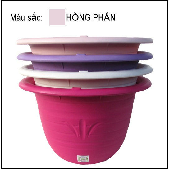 Chậu treo trồng hoa nhiều màu