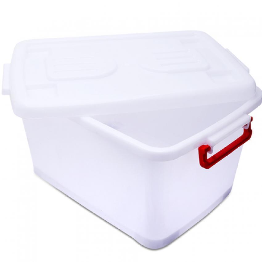 Thùng nhựa an toàn Duy Tân 90 lít có bánh xe, đựng nước và thực phẩm - Ảnh 1