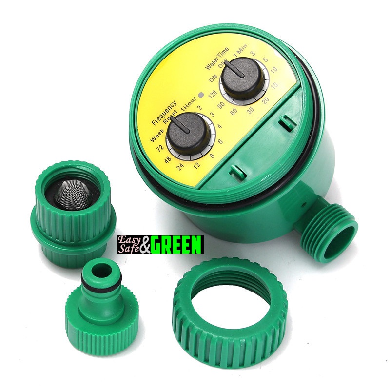 Van nước hẹn giờ tưới tự động theo chu kỳ, dùng pin - Ảnh 1