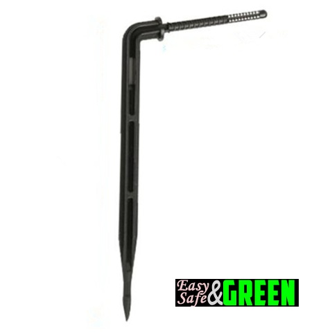 Que cắm nhỏ giọt tự bù áp tưới cà phê, điều, dưa hấu, cam, bưởi