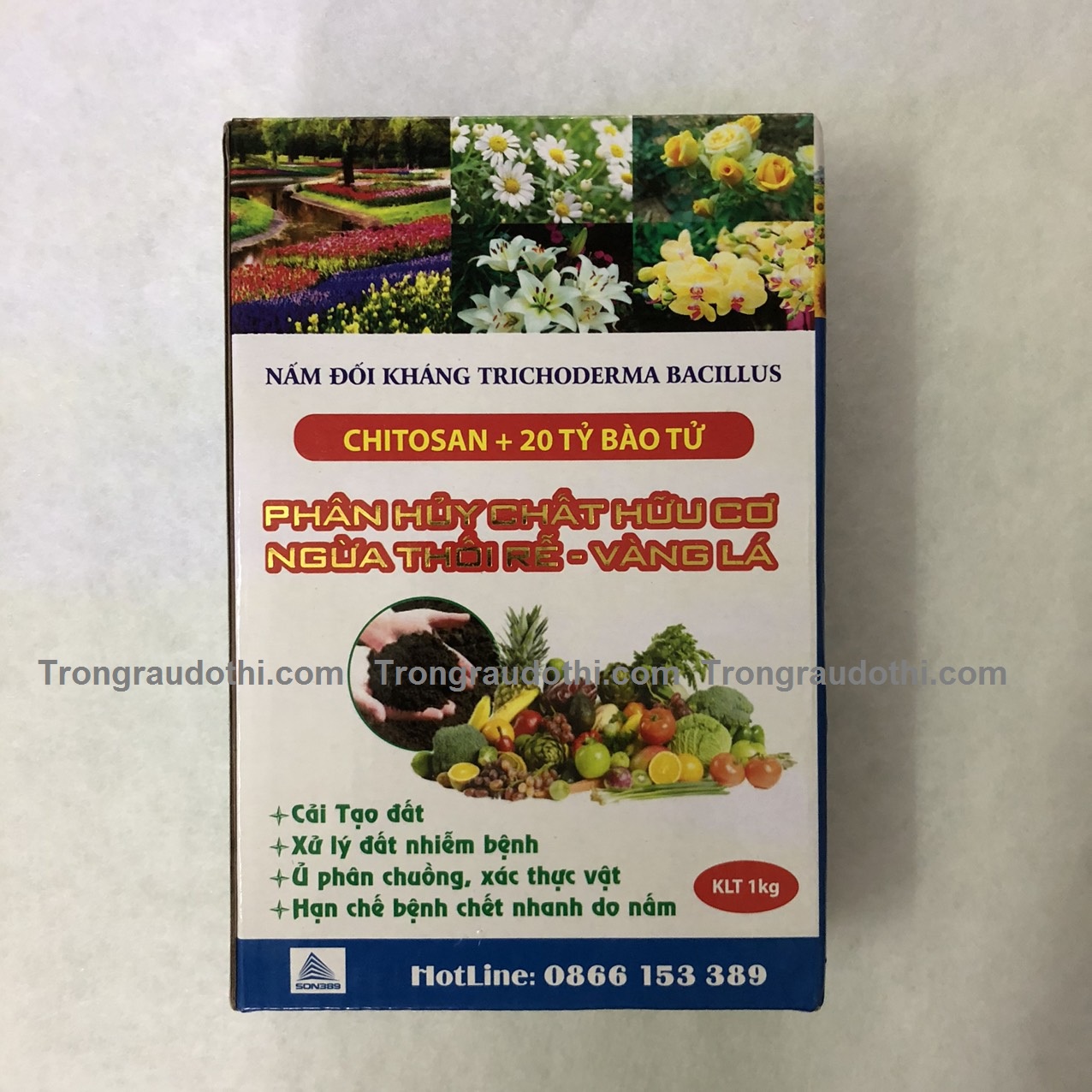 Nấm đối kháng Trichoderma 1kg - Ảnh 1