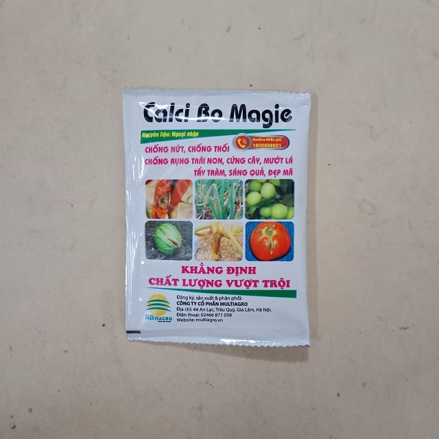 Canxi Bo gói 30g giúp giảm rụng hoa, tăng đậu trái - Ảnh 1