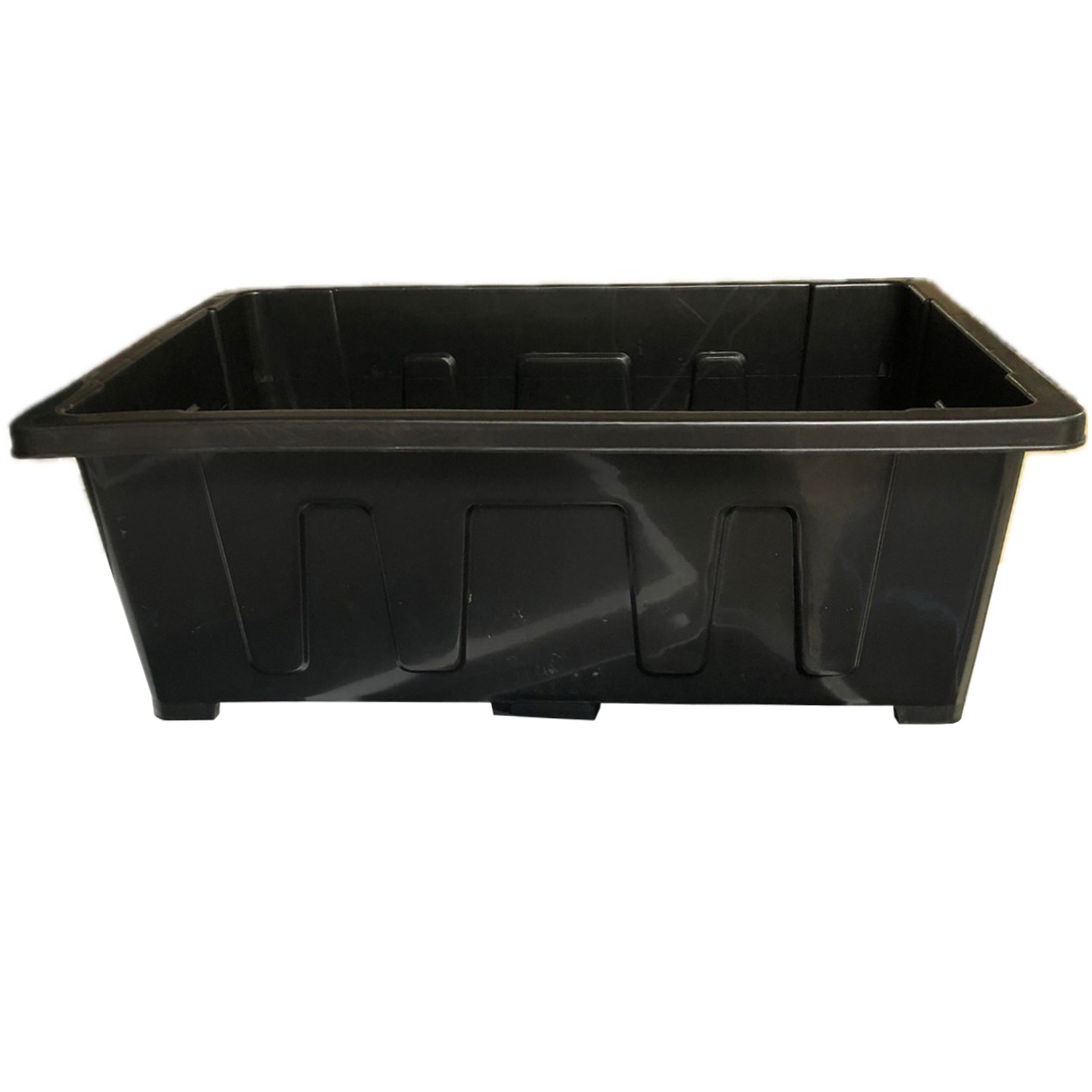 Chậu trồng rau 45 lít đen, chậu trồng đậu, cải bắp, aquaponics