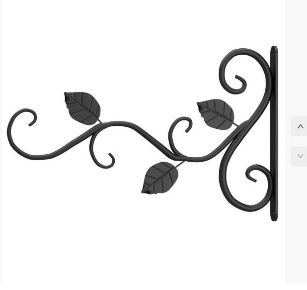 Móc treo nghệ thuật hình chiếc lá treo chậu hoa, biển hiệu, đèn lồng - Ảnh 1