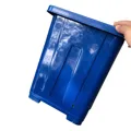 Bồn nhựa trồng cây 32 lít màu xanh dương làm từ nhựa PP bền rẻ đẹp - Ảnh 4