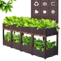 Chậu ghép trồng cây, trồng rau sạch kích thước 40x40x22 cm (Mã: CG111) - Ảnh 1