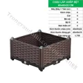 Chậu ghép trồng cây, trồng rau sạch kích thước 40x40x22 cm (Mã: CG111) - Ảnh 2