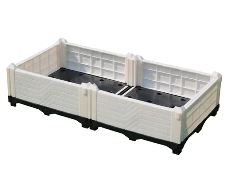 Chậu HDPE Trắng
