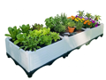 Chậu Nhựa Lắp Ghép Thông Minh HDPE kích thước 150x50x39cm - Ảnh 4