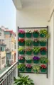 Chậu ốp tường trồng cây 20x20 có móc cài lắp đặt rất dễ - Ảnh 5