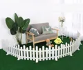 Bộ 4 tấm hàng rào nhựa trang trí cao 50cm dài 1.6M - Ảnh 1