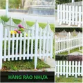 Hàng rào nhựa trang trí cao 22cm phong cách cổ điển có chân cắm - Ảnh 3