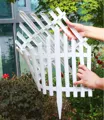 Hàng rào nhựa trang trí cao 22cm phong cách cổ điển có chân cắm - Ảnh 4