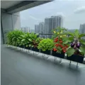 Kệ inox thiết kế bo tròn cho chậu trồng cây 32 lít - Ảnh 7