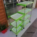 Kệ trồng rau mầm lắp ghép 3 tầng 3 chậu - Ảnh 2