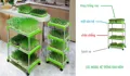 Kệ trồng rau mầm lắp ghép 3 tầng 3 chậu - Ảnh 3