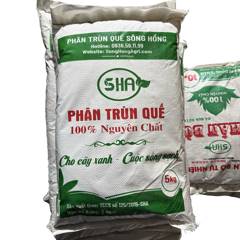 Phân trùn quế hữu cơ Sông Hồng 5kg