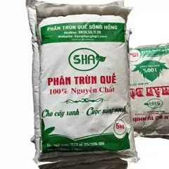 Phân trùn quế hữu cơ Sông Hồng 5kg