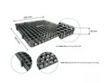 Vỉ nhựa thoát nước 330x330 ruột platic cell thông thoáng  - Ảnh 1
